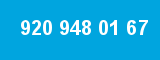 920 948 01 67 920 948 01 67